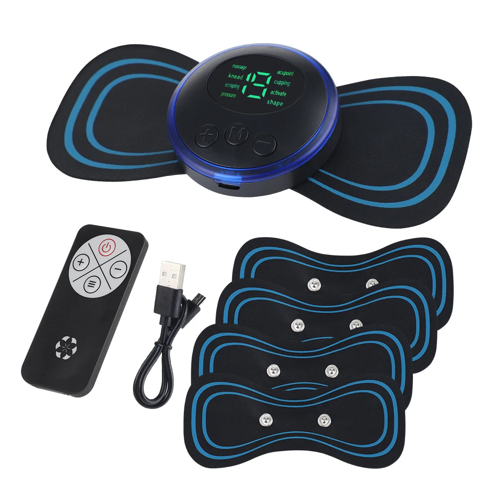 Hailicare Electric Neck Massager Patch For Muscle Relaxation And Shoulder Relief