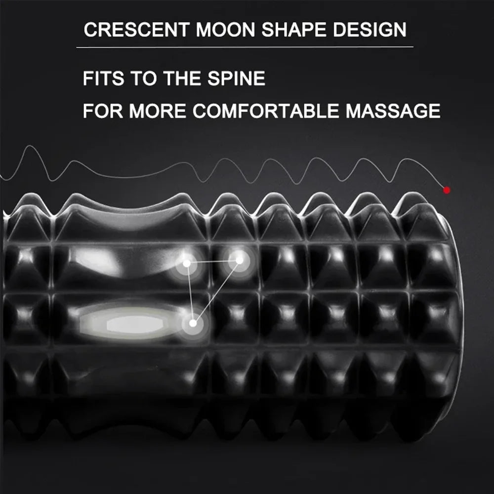 Foam Massage Roller Hollow Column For Sports Rehabilitation Physiotherapy