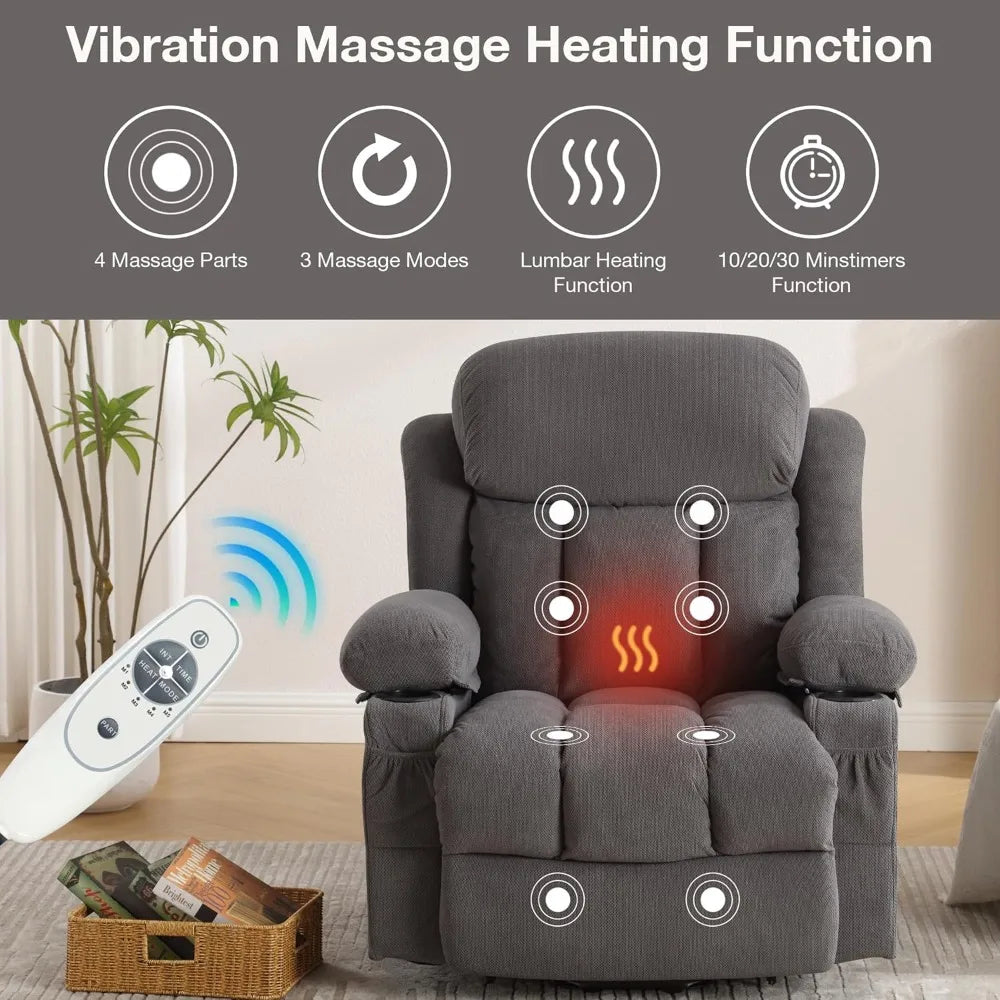 XIAOLANG Electric Power Lift Recliner With Massage And Heating