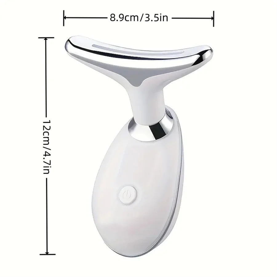 USB Rechargeable Face And Neck Massager Device For Skin Care
