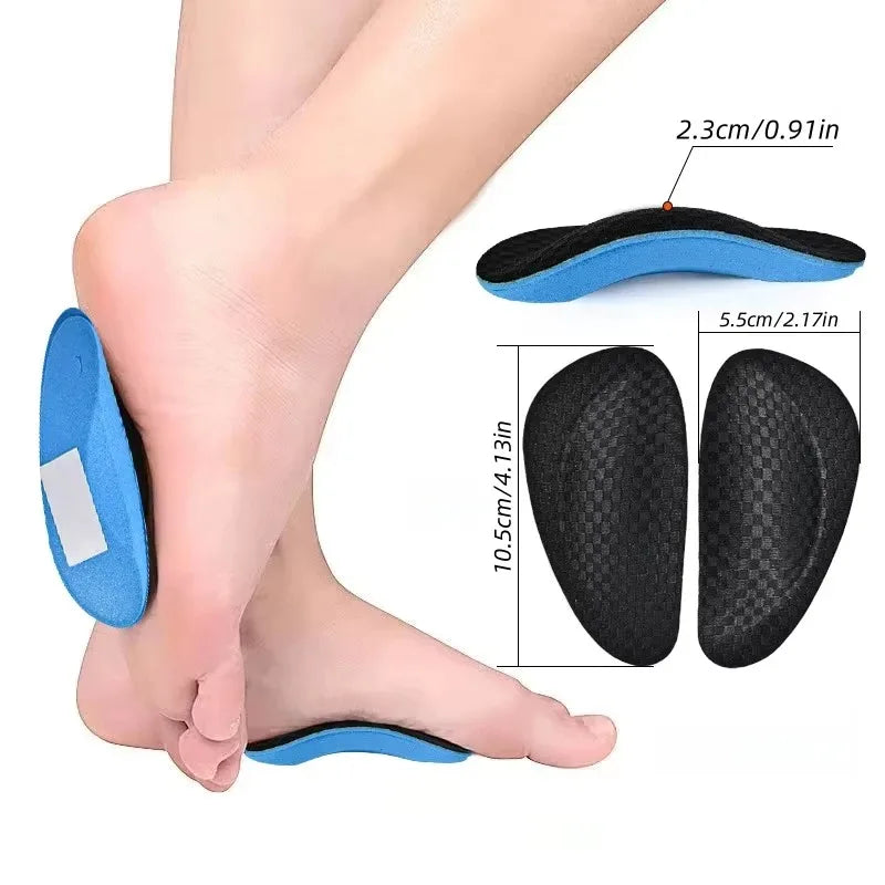 EVA Arch Support Insoles For Flat Feet Non Slip Cushions