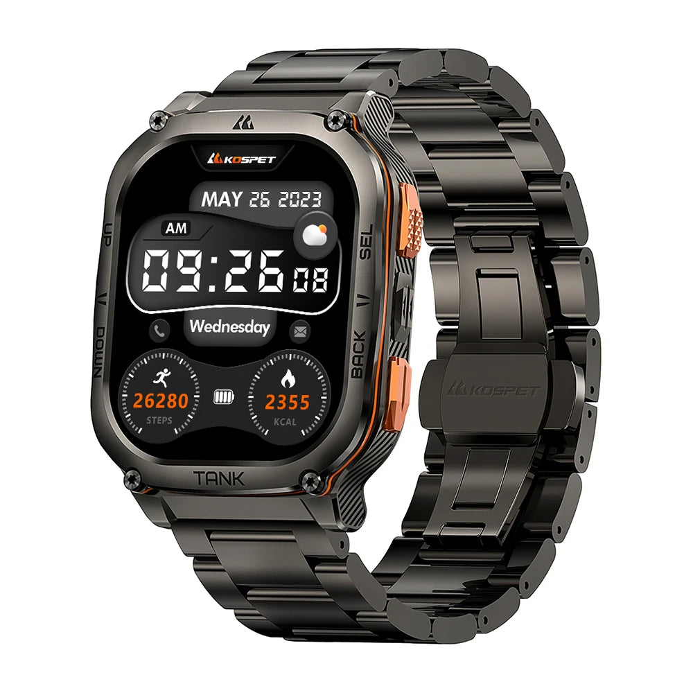 KOSPET Tank M3 Ultra GPS Smartwatch For Men Waterproof 5ATM