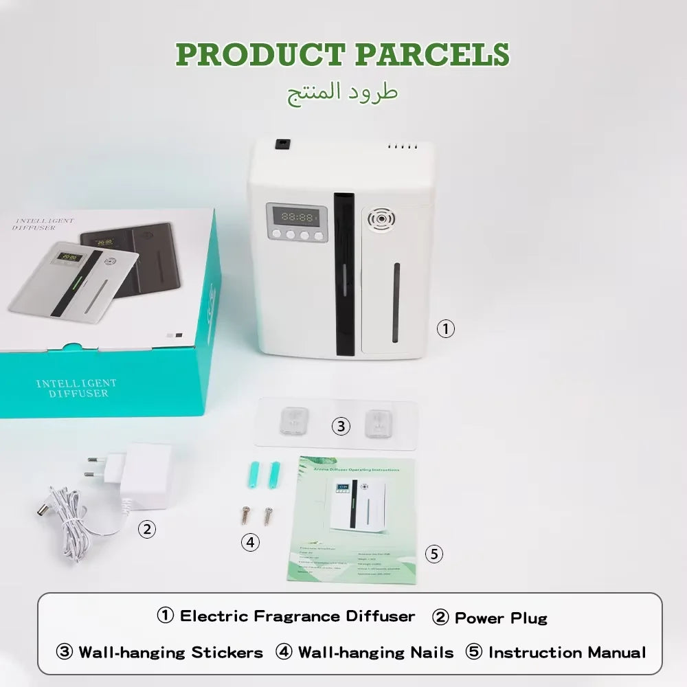 Namste Bluetooth Aroma Diffuser With Wall Mount Holder