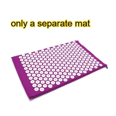Acupressure Mat And Pillow Set For Neck Back Pain Relief