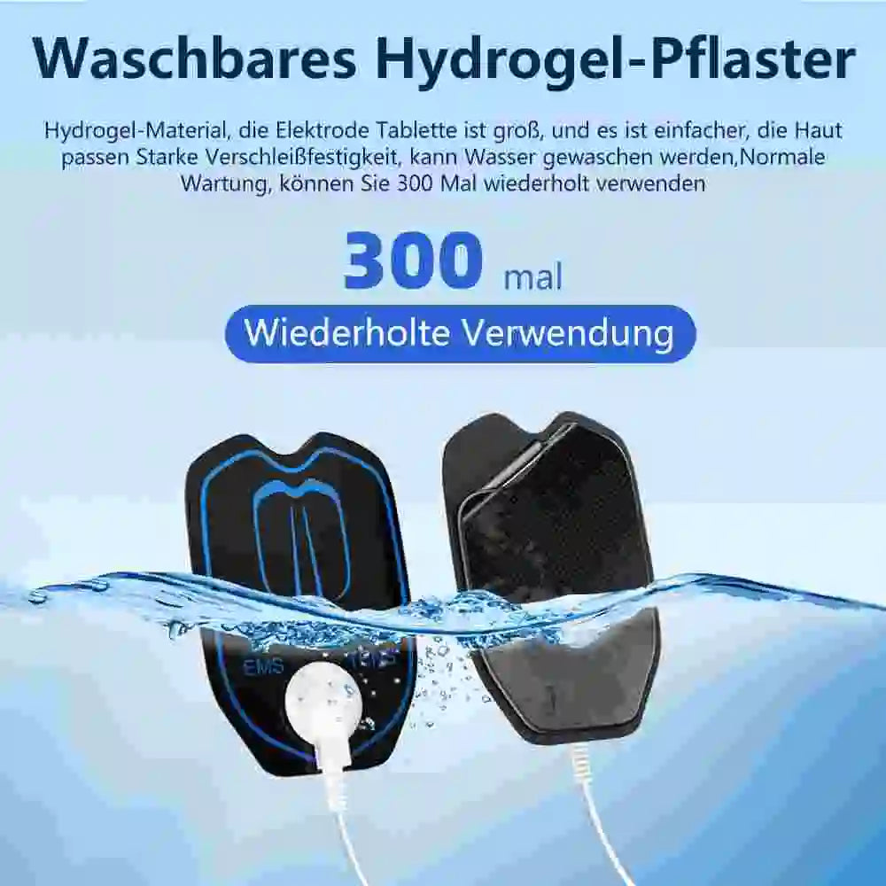 Dual Channel TENS EMS Muscle Stimulator With 6 Modes Rechargeable