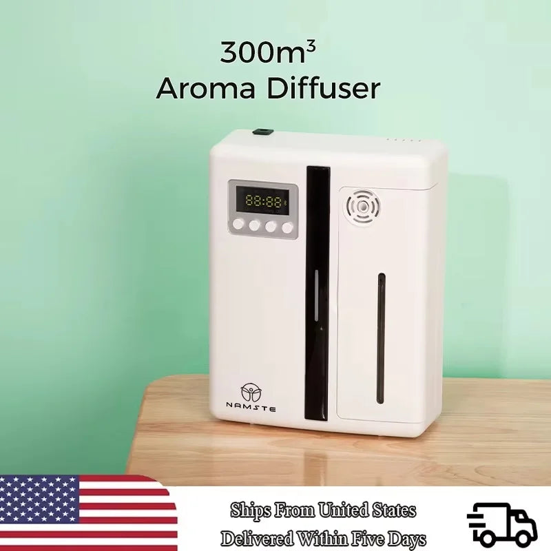 Namste Bluetooth Aroma Diffuser With Wall Mount Holder