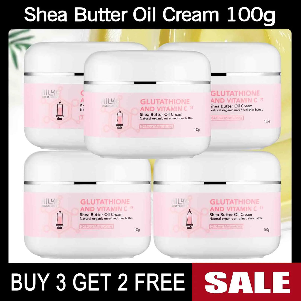 AILKE Glutathione and Vitamin C Brightening Moisturizing Skincare Set