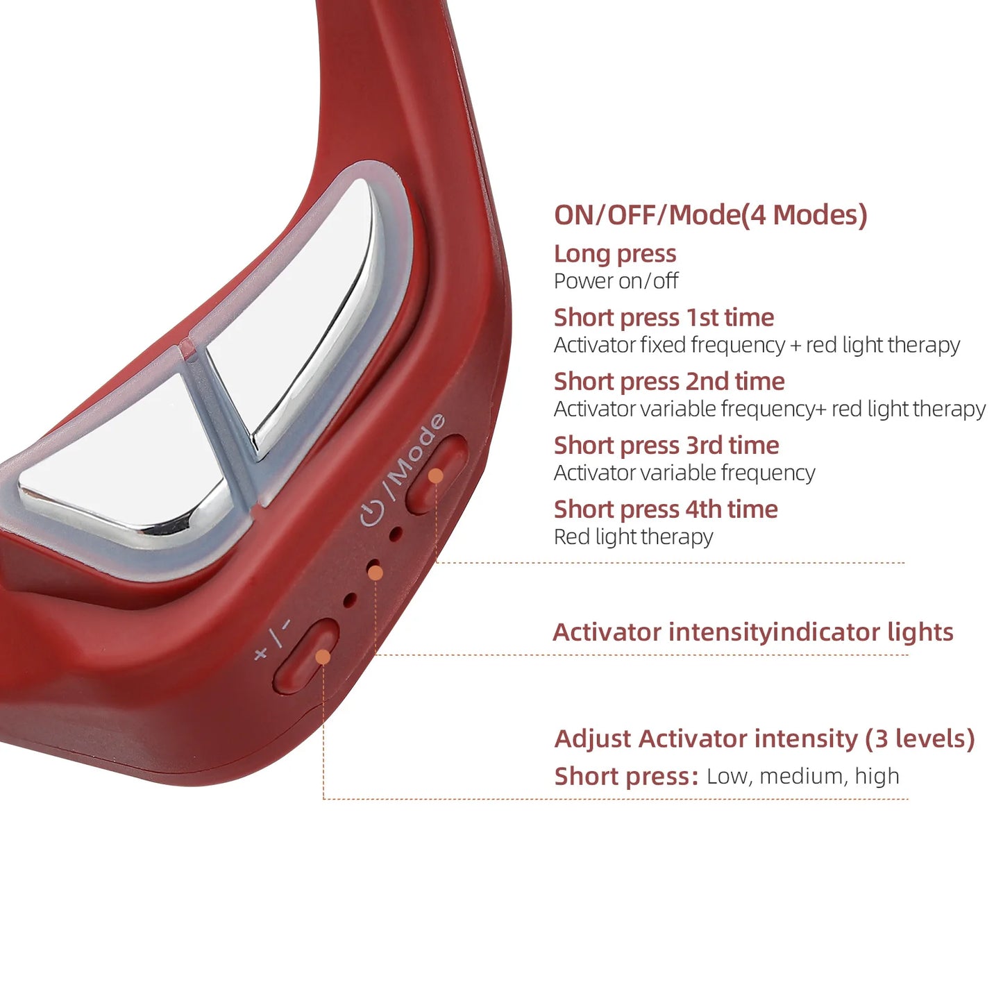 iebilif Under Eye Massager EMS For Fatigue Relief Daily