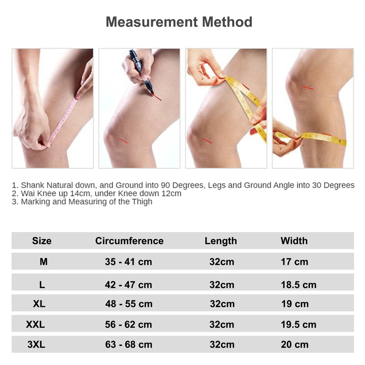 Breathable Knit Knee Compression Sleeve for Running and Joint Support