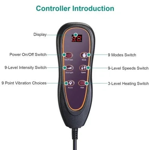 Electric Massage Mat Multifunction Full Body Massager With Heating